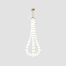 Acrylic Pearl Necklace Chandelier