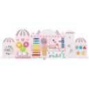 Activity Wall Busy Board Panels for Toddlers Wooden Sensory Board-Pink by LJGDeals