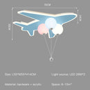 GobekUsa Kids Cloud/Aircraft Chandelier with Remote Control - Interior Lighting Solution