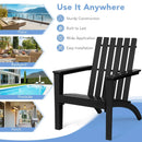 Outdoor Durable Patio Acacia Wood Adirondack Lounge Armchair by LJGDeals