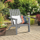 Outdoor Durable Patio Acacia Wood Adirondack Lounge Armchair by LJGDeals