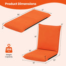 Adjustable Floor Chair with 6 Reclining Positions