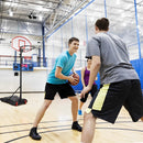 Adjustable Basketball Hoop System Stand with Wheels by LJGDeals