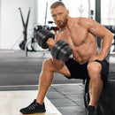 Adjustable Dumbbells 66 LBS Free Weights with Connectors for Home Gym Fitness Workout by LJGDeals