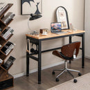 53 Inch Adjustable Heavy-Duty Workbench with Rubber Wood Top by LJGDeals