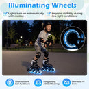 Adjustable Kids' Incline Skates for Boys Girls Ages 5-14