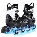 Adjustable Kids' Incline Skates 4 Sizes Adjustable Blade Roller by LJGDeals