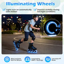 Adjustable Kids' Incline Skates 4 Sizes Adjustable Blade Roller