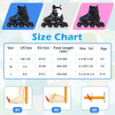 Adjustable Kids' Incline Skates 4 Sizes Adjustable Blade Roller by LJGDeals