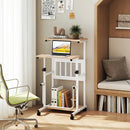 Height Adjustable Mobile Computer Stand by LJGDeals