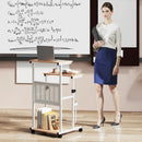 Height Adjustable Mobile Computer Stand by LJGDeals