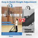 4.9-10 Feet Height Adjustable Portable Basketball Hoop Basketball Goal System by LJGDeals