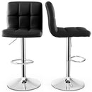 Adjustable Swivel Bar Stool with PU Leather-Brown by LJGDeals