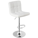 Adjustable Swivel Bar Stool with PU Leather-Brown by LJGDeals