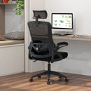 Adjustable Swivel Task Chair Ergonomic Office Chair with Adjustable Lumbar Support by LJGDeals