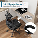 Adjustable Swivel Task Chair Ergonomic Office Chair with Adjustable Lumbar Support by LJGDeals