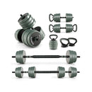 4 in 1 Adjustable Weight Dumbbell Set-Black by LJGDeals
