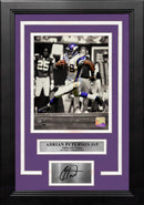 Adrian Peterson Minnesota Vikings 8" x 10" Spotlight Framed Football Photo with Engraved Autograph by Dynasty Sports & Framing