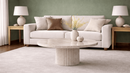 Sapo Modern Travertine Coffee Table in Natural Stone