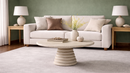 Lilac Natural Stone Travertine Coffee Table