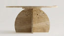 Lulu-MermerAyaklı Yuvarlak Orta Sehpa