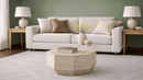 Lisa Travertine Coffee Table - Natural Stone Living Room Furniture