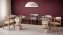 Tasdevri Travertine Marble Office Desk and Study Table