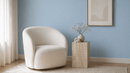 Kaylee Marble Cube Side Table - Modern Natural Stone Block End Table