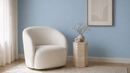 Hedy modern marble cube side table made of natural stone