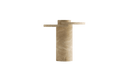 Farah-Traverten Kademeli Tabla Yan Sehpa