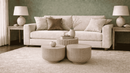 Holz Travertine Coffee Table - Natural Stone Side Table