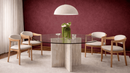 Emmacam Travertine Marble Dining Table - Luxury Custom Natural Stone Furniture