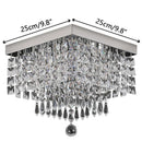 GobekUsa Crystal LED Chandelier Ceiling Lamp for Luxe Home Decor