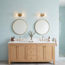 Aegean Matte Subway Glass Tiles 2x6