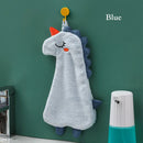 GobekUsa Double-layer Coral Velvet Hand Towel: Absorbent, Quick Dry, Skin-friendly Kitchen Bathroom Towels