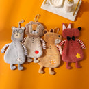 GobekUsa Kids Coral Velvet Hanging Hand Towel: Soft, Skin-Friendly Kitchen & Bathroom Towel