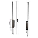 GobekUsa Black LED Wall Sconce Minimalist Home Decor Light Fixture
