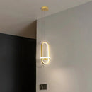 GobekUsa LED Pendant Chandelier Light for Bedroom, Living Room - Modern Minimalist Design