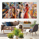 Afro American Jazz Band Canvas Wall Art | 3 Panel Music by MyGreatCanvas | Canvas Wall Art Prints | Photo Prints & Wall Decor