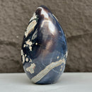 Agate & Amethyst Quartz Crystal Egg Cave