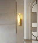Agatha Alabaster Copper Wall Lamp