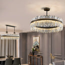 Ahrntal | Luxury Oval Crystal LED Chandelier for Dining room, L39.4