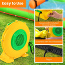 480W Air Blower Air Pump Fan with Convenient Handle and Ground Stakes by LJGDeals