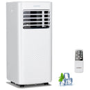 10000 BTU 4-in-1 Portable Air Conditioner with Humidifier and Sleep Mode-Black by DirectDeals