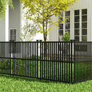 Air Conditioner Fence Panel with Metal Ground Stakes for Outside by LJGDeals