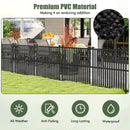 Air Conditioner Fence Panel with Metal Ground Stakes for Outside by LJGDeals