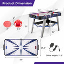 Air Powered Hockey Game Table with 2 Pushers and Pucks-Blue by LJGDeals