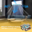 Airtural Series 24000 BTU 21 SEER2 Ductless Mini Split Air Conditioner Heater Energy Star Certified WiFi Enabled