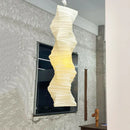 Akari Irregularly Twisted Paper 33N Pendant Light