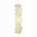 Akari Irregularly Twisted Paper 33N Pendant Light